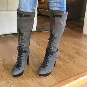 Nine West lace boots