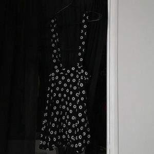 Daisy print overall dress from H&M