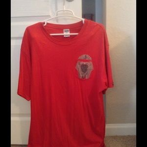 Crooks & Castles red t shirt size men's large