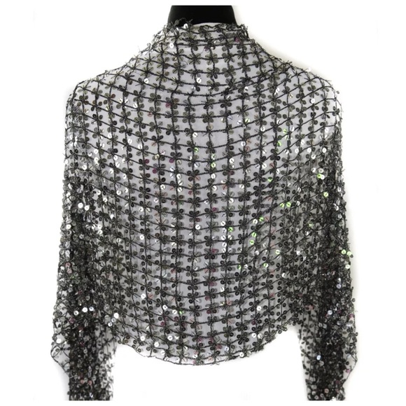 Full Sequin Scarf - Picture 3 of 3