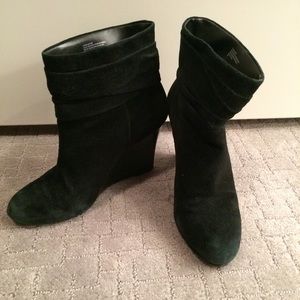 Banana Republic Suede Booties, Sz 7