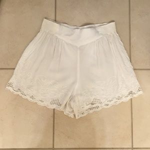 High Waisted Flowy Shorts