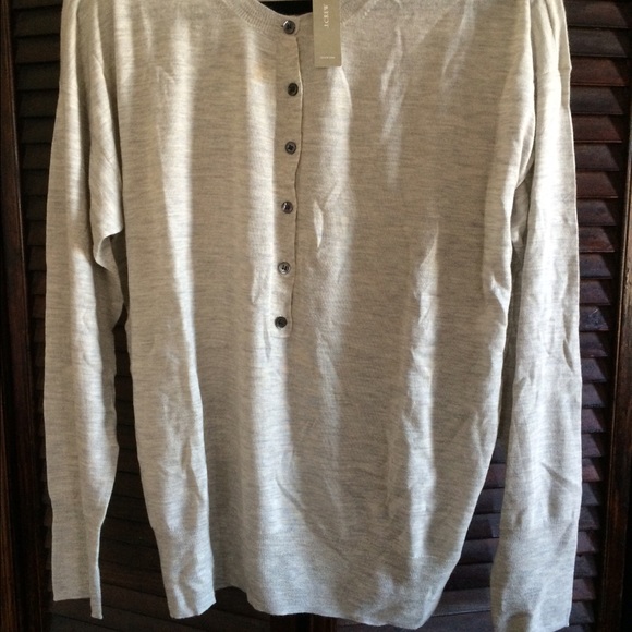 NWT J.Crew lightweight Cashmere Henley