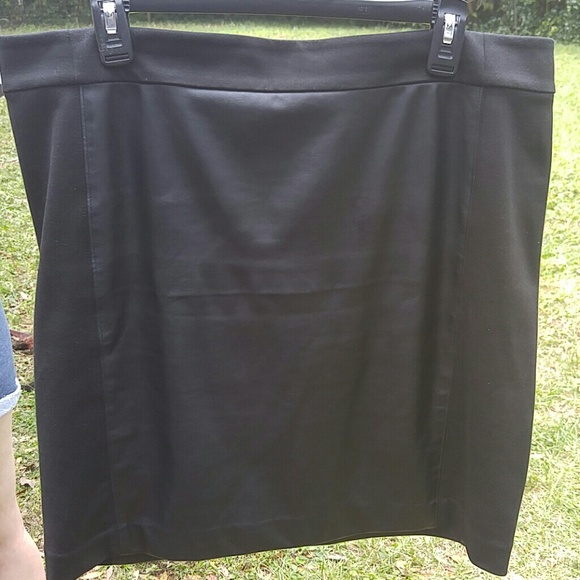 Loft Black Pencil Skirt