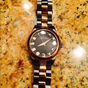 Marc Jacobs silver / rose gold watch