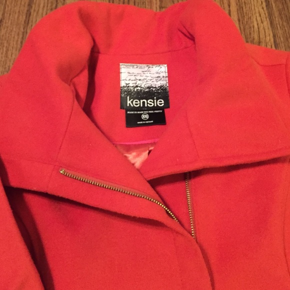 Kensie Orange jacket -- brand new