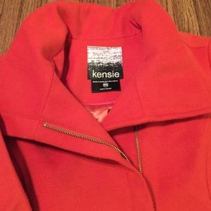 Kensie Orange jacket -- brand new