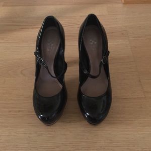Black Patent Maryjane Vince Camuto Heels