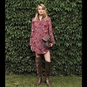 Tory Burch Cora Silk Shirtdress