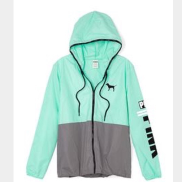 Pink windbreaker