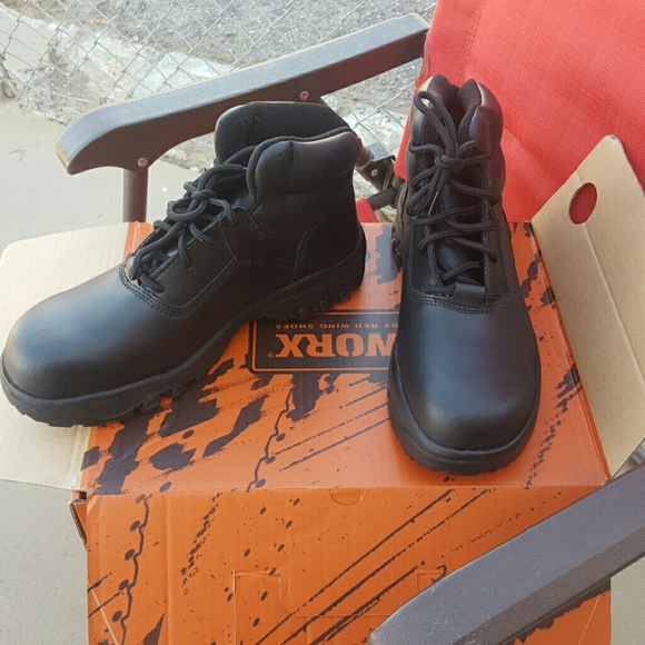 RED Wing Shoes Steel Toe Boots