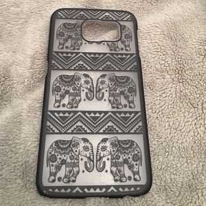 New Samsung Galaxy S6  Case Elephant Vintage Style