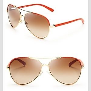 Tory Burch Aviator Sunglasses