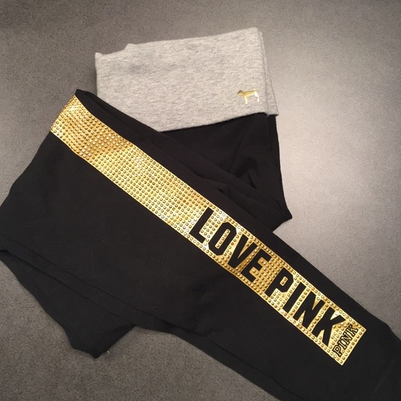 PINK Victoria's Secret Pants - 🚨LAST CHANCE🚨 Limited edition PINK yoga pants