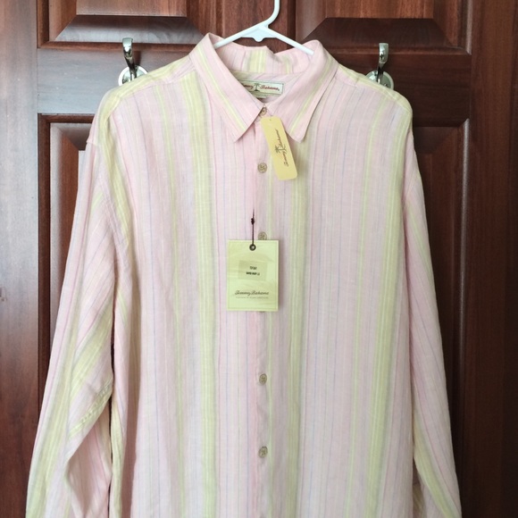 New with tags Tommy Bahama 100% Linen Shirt