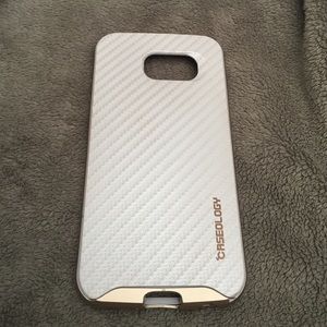 Caseology Ivory and Gold Samsung Galaxy  S6 Case