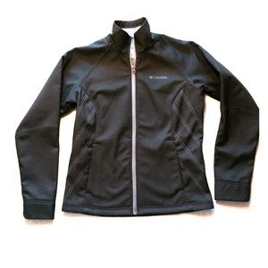 Black Columbia Womens Zip Up Jacket