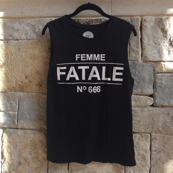 Femme Fatale Muscle Tee