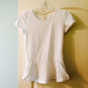 Peplum blouse - never worn once