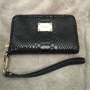 Michael Kors Cell Phone Wallet with Strap
