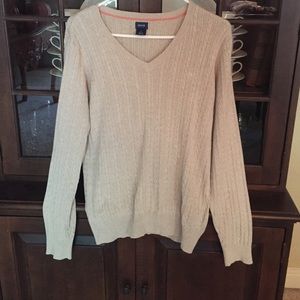 Cream sweater!