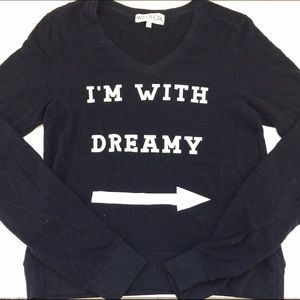 I'm With Dreamy Baggy Beach Jumper