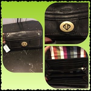 Authentic Coach wristlet