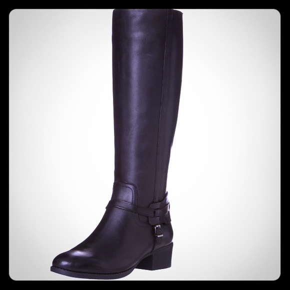 Brand New BCBGeneration Black Leather  Boots