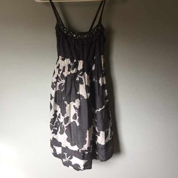 Adorable cross back rhinestone dress