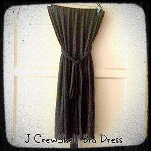 J Crew built-in shelf bra tube dress Size XXS