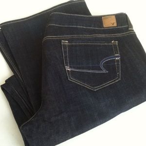 NEW America Eagle Dark Blue Jeans