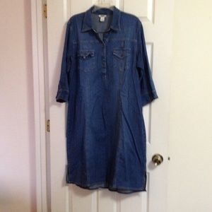 Old Navy plus size jean dress