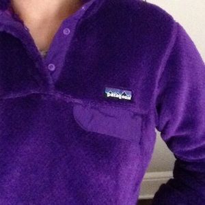 FINAL PRICE DROP deep purple Patagonia pullover