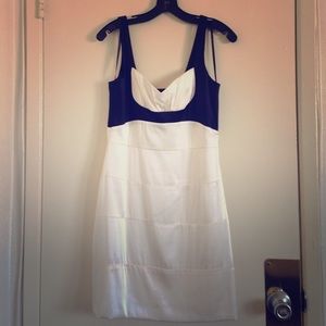 White/Black silly dress