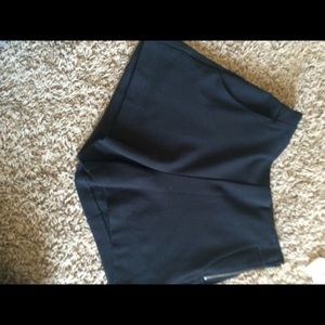 Black high waisted shorts