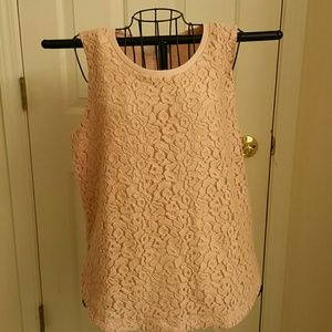 NWT. LOFT crochet top.