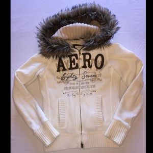 Aeropostale Fur Hoodie