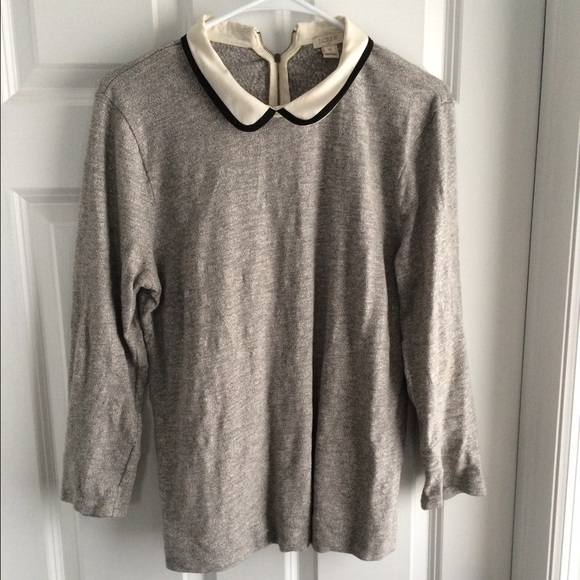 J.Crew peter pan collar shirt