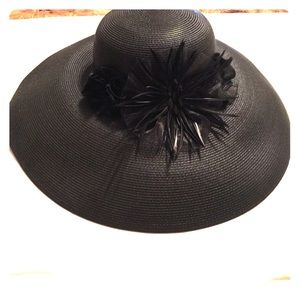Gorgeous Black Sun Hat!
