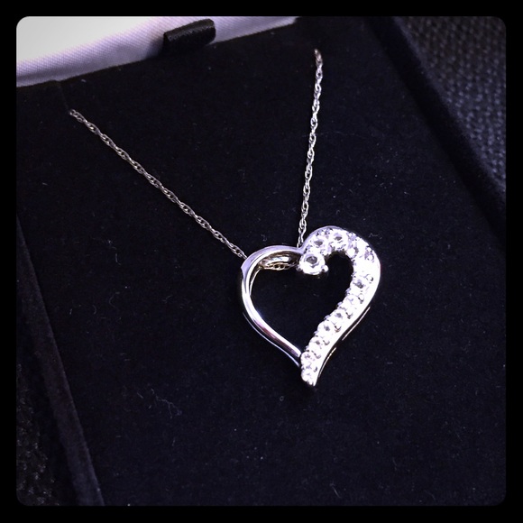 White Sapphire Necklace