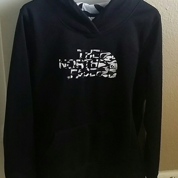 The north face camouflage hoodie