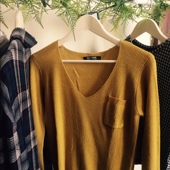 Mustard Sweater