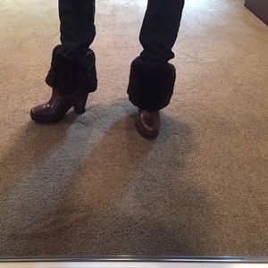 frye shearling boots sale