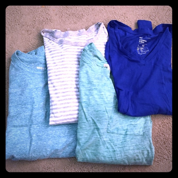Four long sleeve shirts!