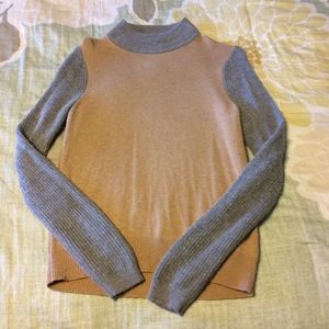 Never worn loft color block turtleneck