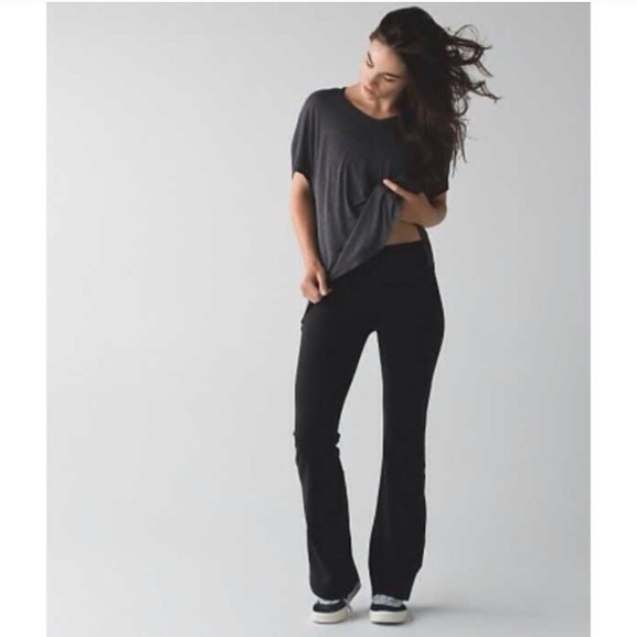 lululemon athletica Pants - Lulu lemon Black Groove Pants Leggings