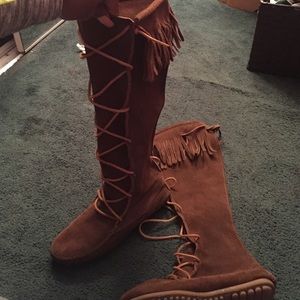 Minnetonka Knee High Boots