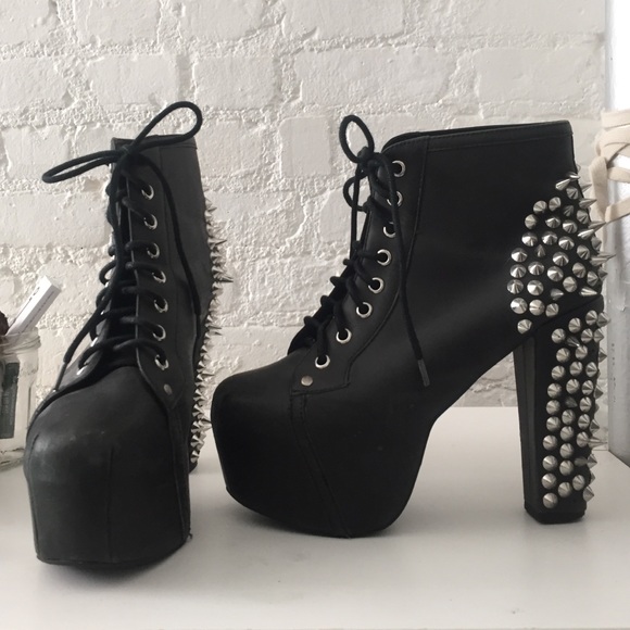 Jeffrey Campbell Lita spike platform shoes