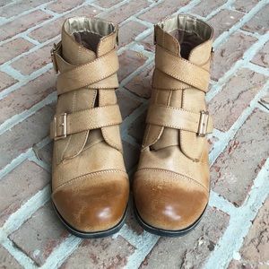 Brown Booties. Brand new