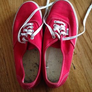 Red Vans
